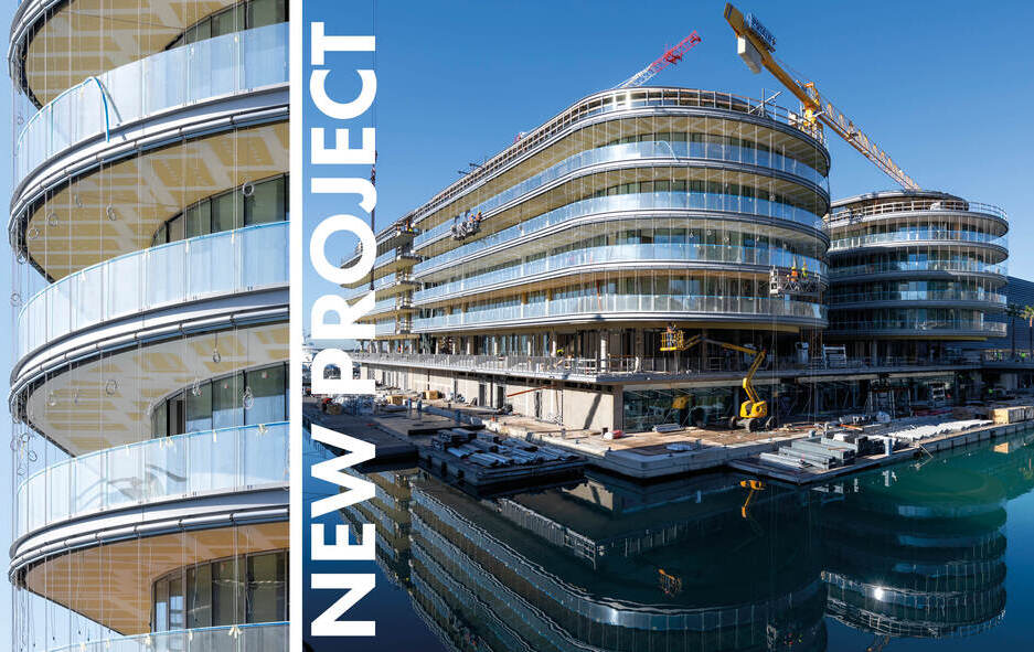 Levante Waterfront project: architecture and advanced performance