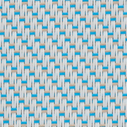 Fabrics Transparent EXTERNAL SCREEN CLASSIC Satiné 5500 M02 020310 White Turquoise Sable