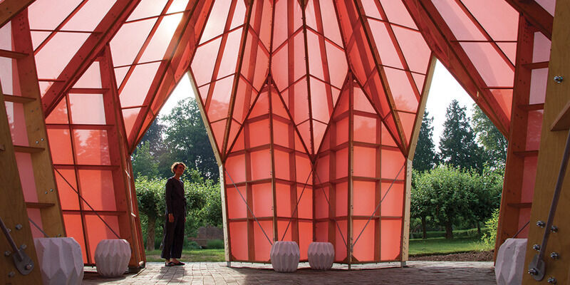 Sculptural temporary \