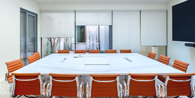 The Bridge : Transparent blinds - Sunscreen Mermet